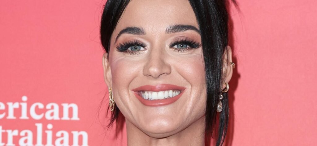 Katy Perry Exposed Without Underwear With Minidress Lifted During Hallway Run