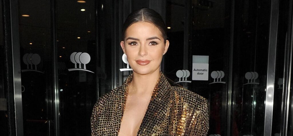Demi Rose In A Tight Printed Dress Makes 'Fans Zoom In'