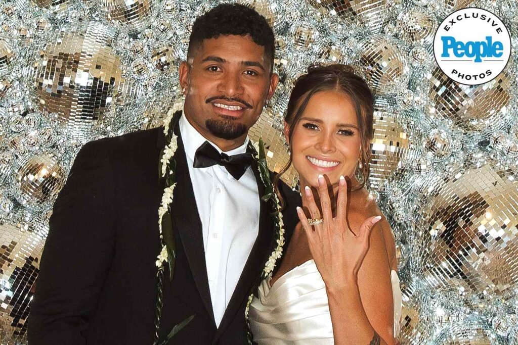 Inside NFL Star Nephi Sewell and Wife Maddie's Utah Wedding Celebration (Exclusive)