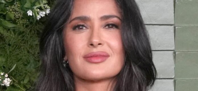 Salma Hayek In White Bikini Slammed For 'Dancing Like' Britney Spears