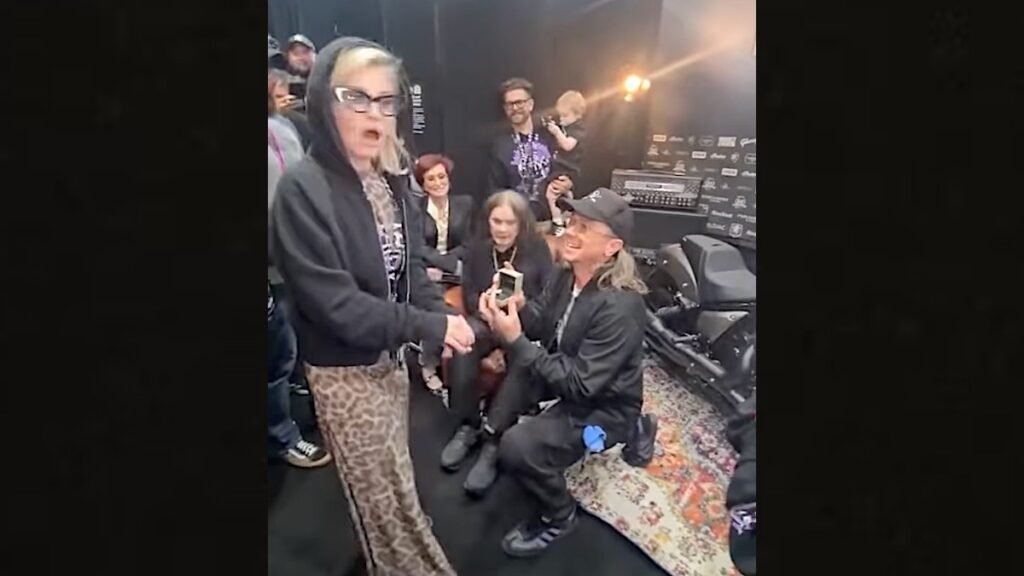 Slipknot’s Sid Wilson Proposes to Kelly Osbourne at Final Black Sabbath Concert: Watch