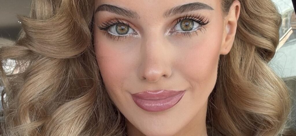 Veronika Rajek Shows Off Her 'Cherries' In Plunging Minidress And High Heels