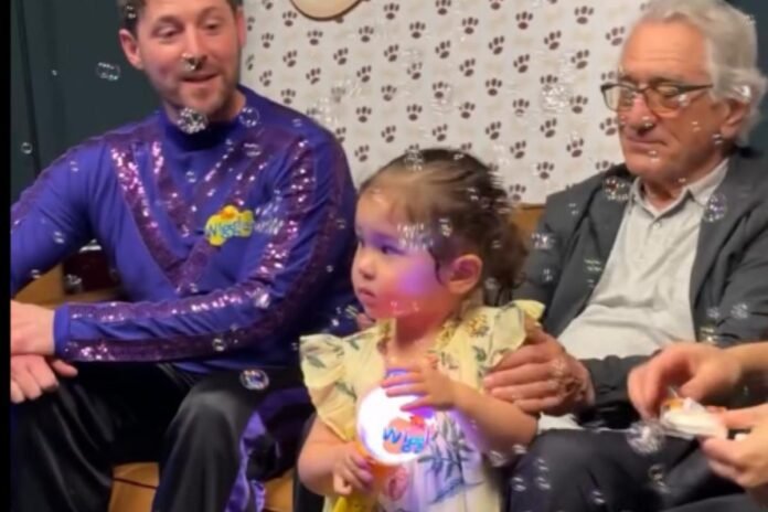 Is That Robert De Niro Playing w/ Bubbles on 'The Wiggles' Set?