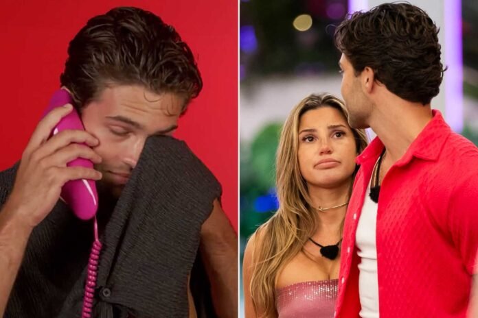 Love Island's TJ Palma Cries Hearing Iris' Final Message Before Dumping