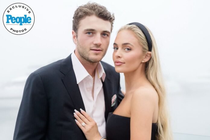 Montreal Canadiens' Noah Dobson Marries Alexa Serowik in Newport Wedding (Exclusive)