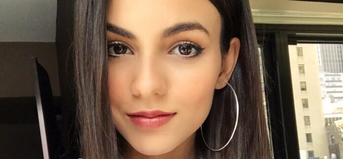 Victoria Justice Heats Up The Beach In Purple Bikini: 'Sexiest Woman Alive'