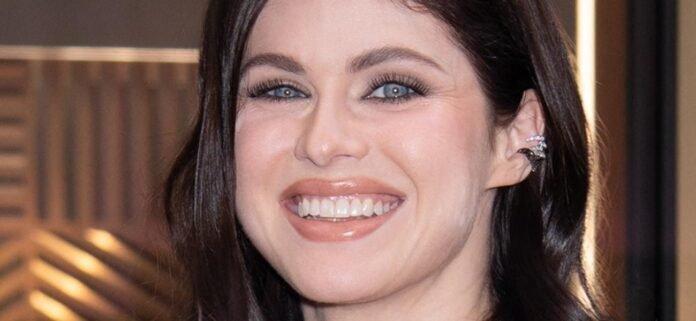 Alexandra Daddario In Tight Plunging Swimsuit Told She's 'Something Else'