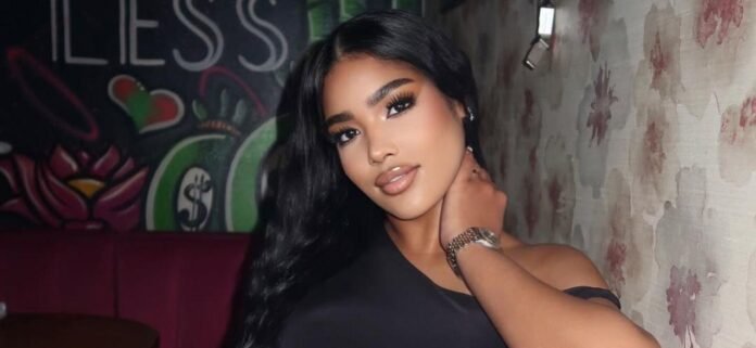Andreina Santos In A Floral Bikini Branded ‘Beauty With No Brain’