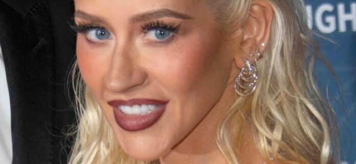 Christina Aguilera In Swimsuit Serves 'Breakfast' Poolside Amid Ozempic Allegations