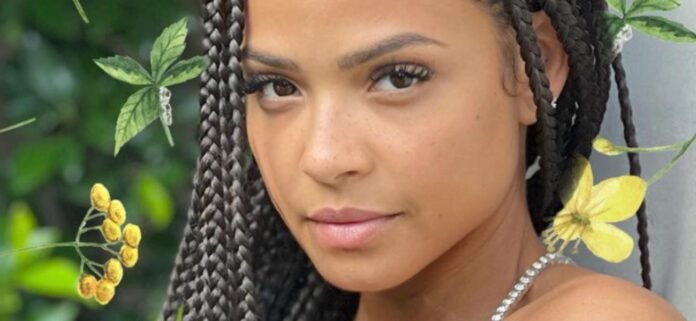 Christina Milian's See-Through Swimsuit 'Not Very Elegant' While Sunbathing With Family