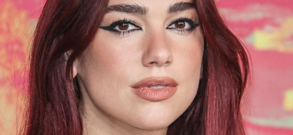 Dua Lipa Partying In Glitter String Bikini Told To 'Put It Away'