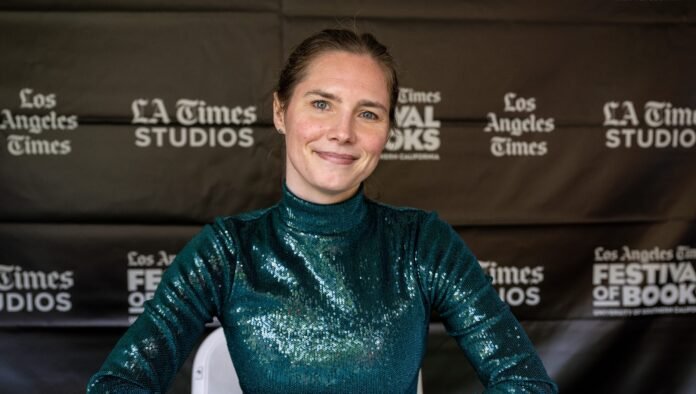 GettyImages-2212177658_189f37-e1755535610982.jpeg Where Is Amanda Knox Now? Her Life Today After Prison & Wrongful Conviction