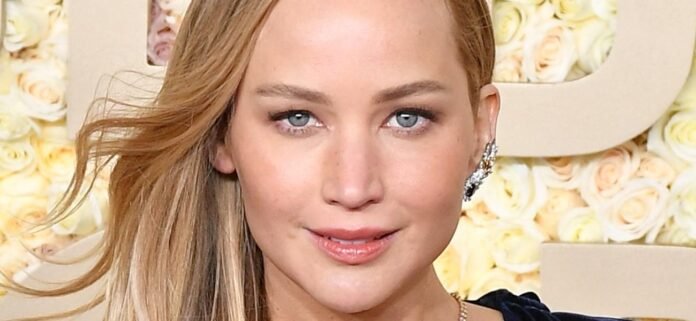 Jennifer Lawrence 'Deserves Applause' In Plunging Braless Bodysuit