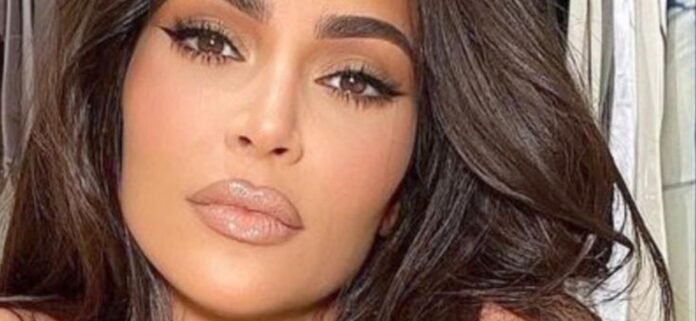 Kim Kardashian Exposing Chest In Sheer Wet Bikini Asked For More 'Photos'