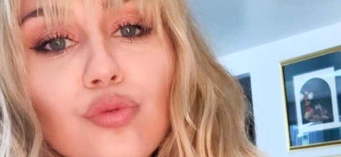 Miley Cyrus Asked If They're 'Hers' In See-Through Braless Top