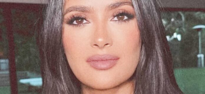 Salma Hayek Spreads Legs In String Bikini After Mexico 'Rituals'