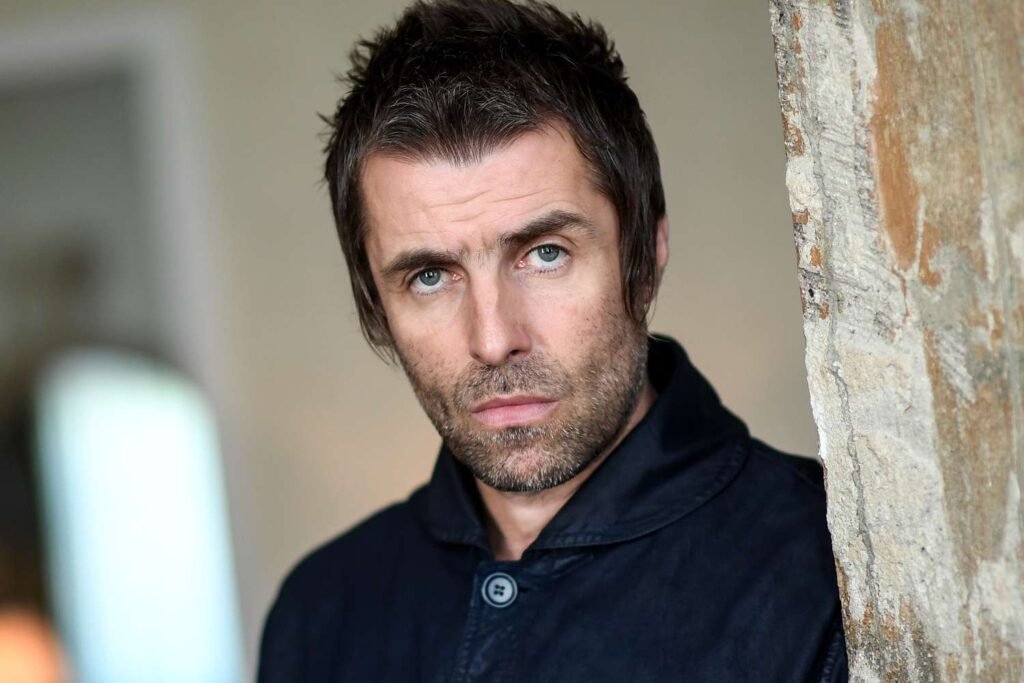 Liam Gallagher Seems to Joke About Snorting Drugs as He's Seen Using Porta-Potty