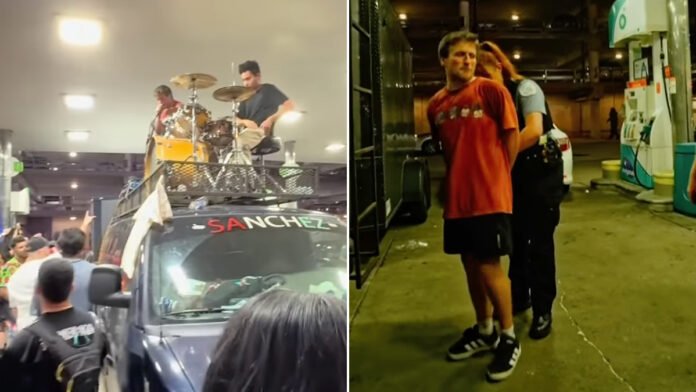 Silly Goose Singer Arrested for Impromptu Gig at Gas Station, Holds Listening Party Across the Street