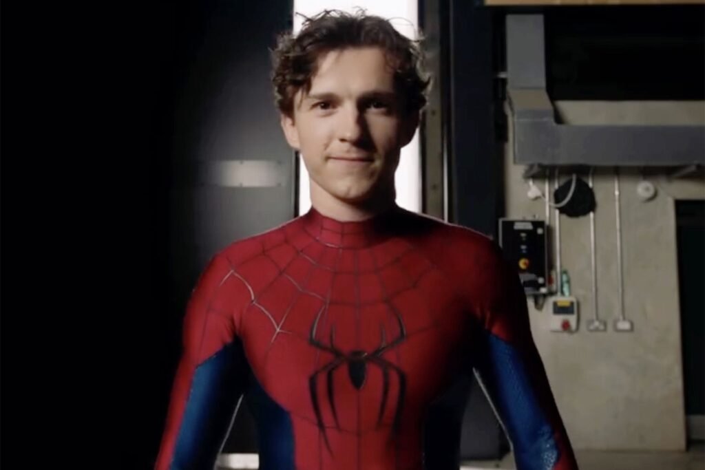 Tom Holland Shows Off New Spider-Man Costume