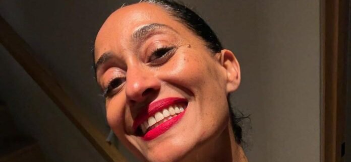 Tracee Ellis Ross Embraces 'Natural Body' In Poolside 'Thirst Trap'