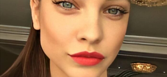 Barbara Palvin Wears Nothing Beneath Her Open Raincoat With A Mirror View