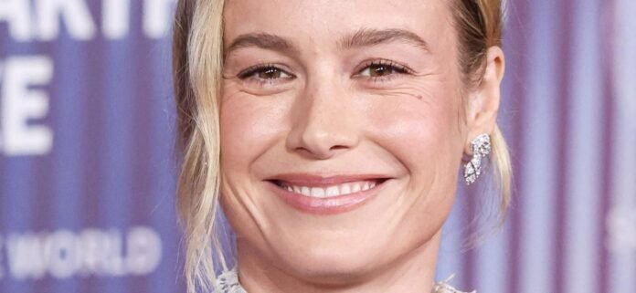 Brie Larson In Plunging Shirtless Blazer Told 'They Need To Be Freed'