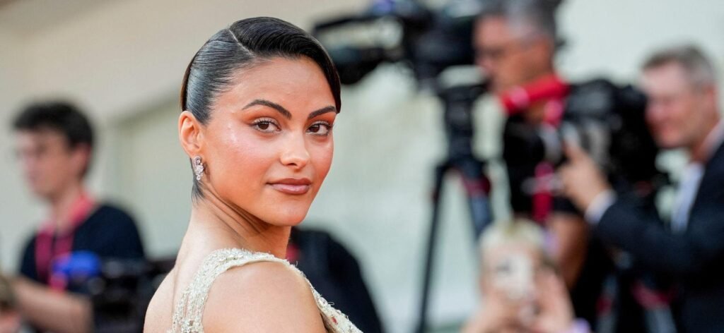 Camila Mendes In Stringy Bikini Top Crowned ‘Goddess Of The Universe’