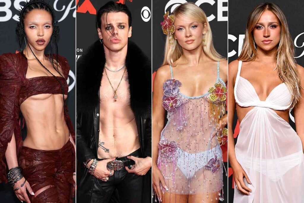 The Most Naked Outfits at the 2025 MTV VMAs