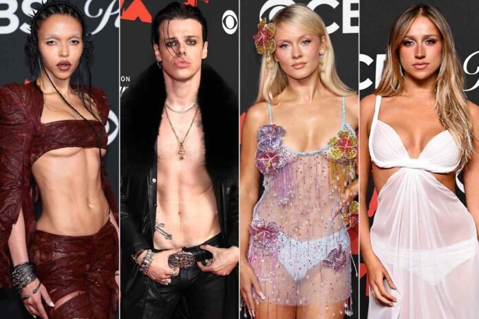 The Most Naked Outfits at the 2025 MTV VMAs
