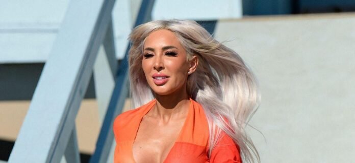 Farrah Abraham Suffers Bikini Malfunction During Beach Shoot
