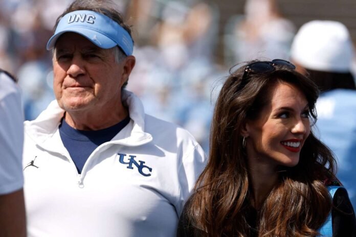 Jordon Hudson Attends Bill Belichick’s UNC Game Against Richmond