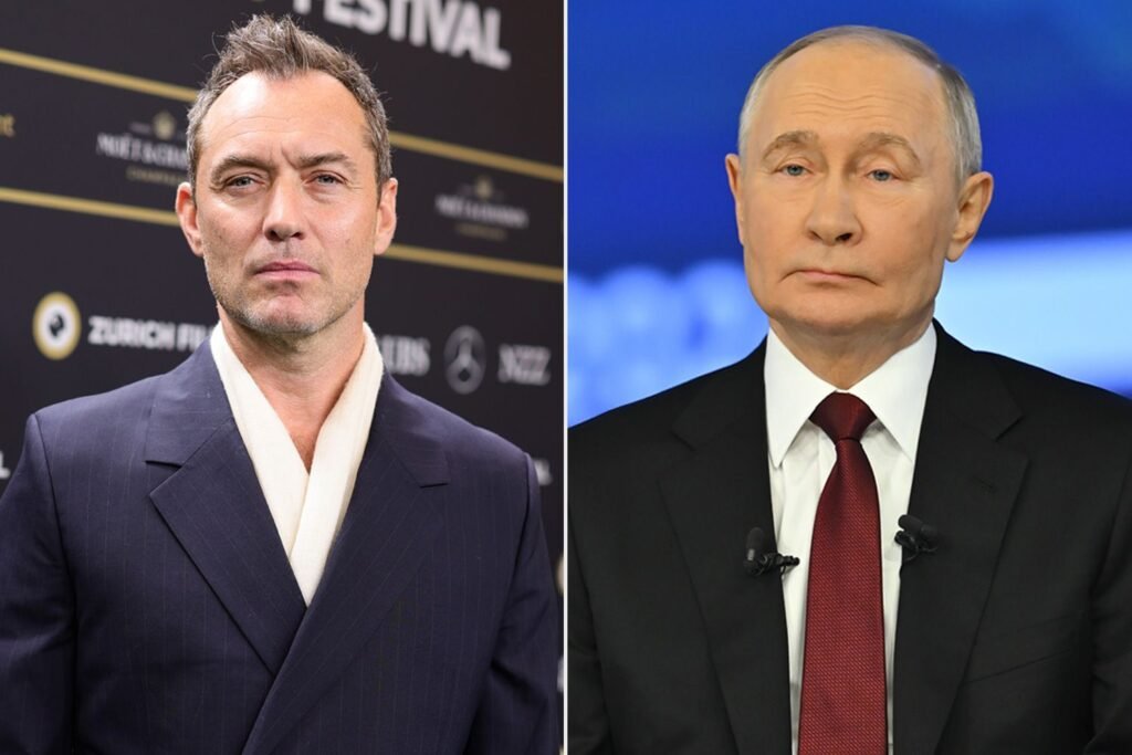 Jude Law on Playing Vladimir Putin in New Film, He 'Didn’t Fear Repercussions'