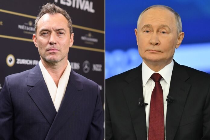 Jude Law on Playing Vladimir Putin in New Film, He 'Didn’t Fear Repercussions'