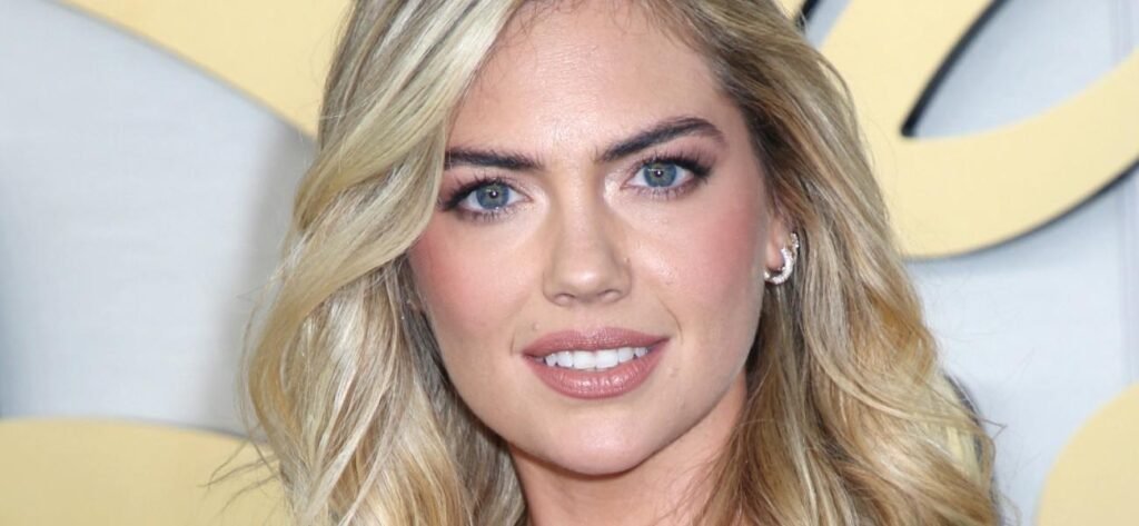 Kate Upton In String Bikini While Upside-Down Sparks 'Tatas' Complaints