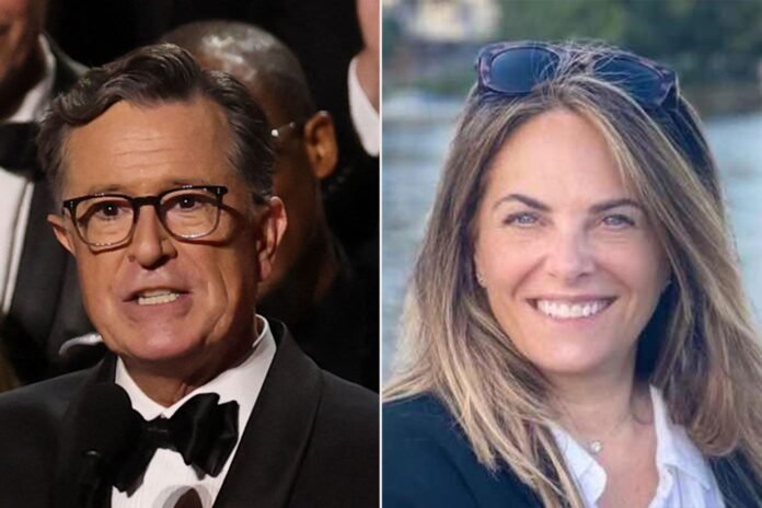 Stephen Colbert Gets Choked Up Thanking Amy Cole in Emmys Acceptance Speech