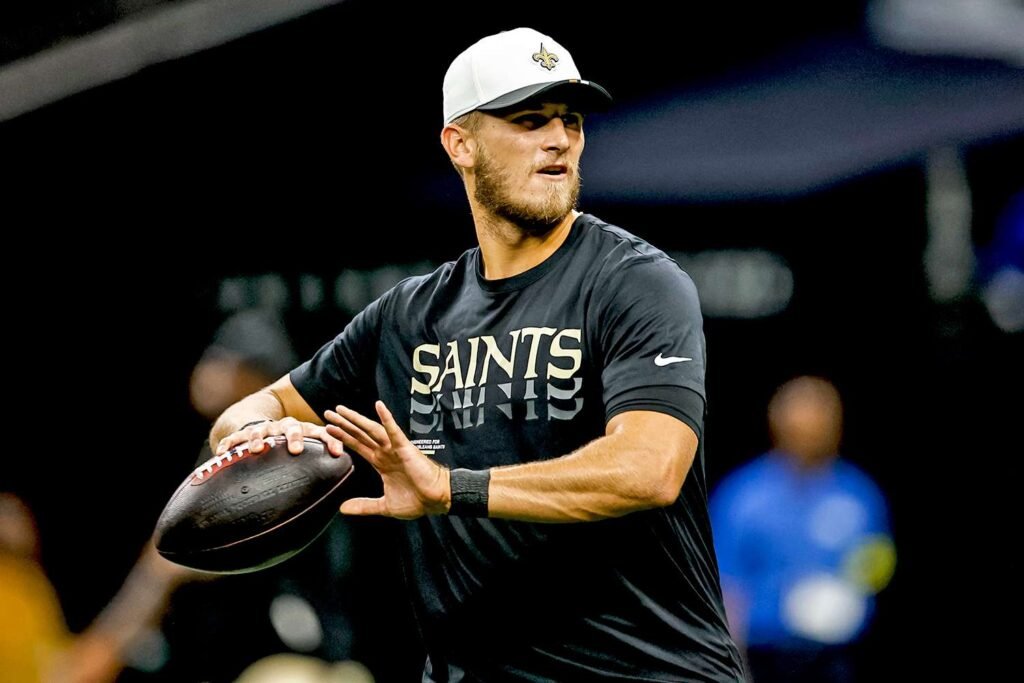 Saints Rookie Tyler Shough Wants to ‘Prove’ Himself as Quarterback (Exclusive)