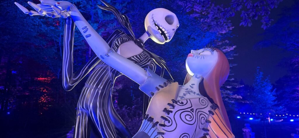 Step Inside Tim Burton’s World: 'Nightmare Before Christmas' Light Trail Returns