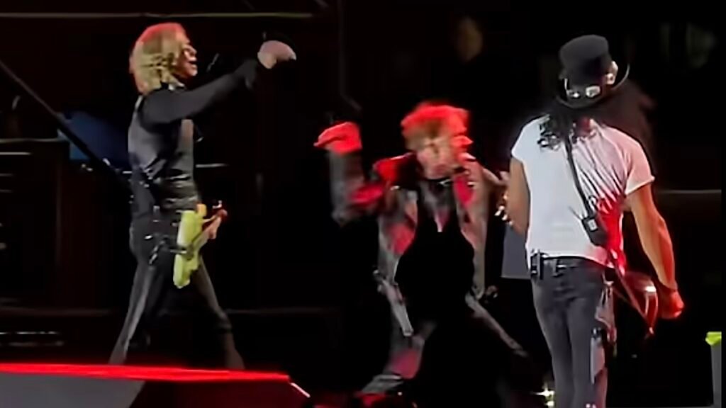Frustrated Axl Rose Angrily Throws Mic at Drum Kit in Argentina: Watch
