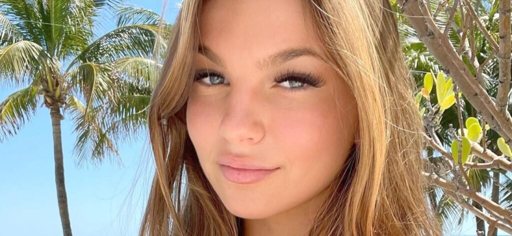 Grace Boor Popping Out Her String Bikini Asks 'Guess What I'm Looking At?'