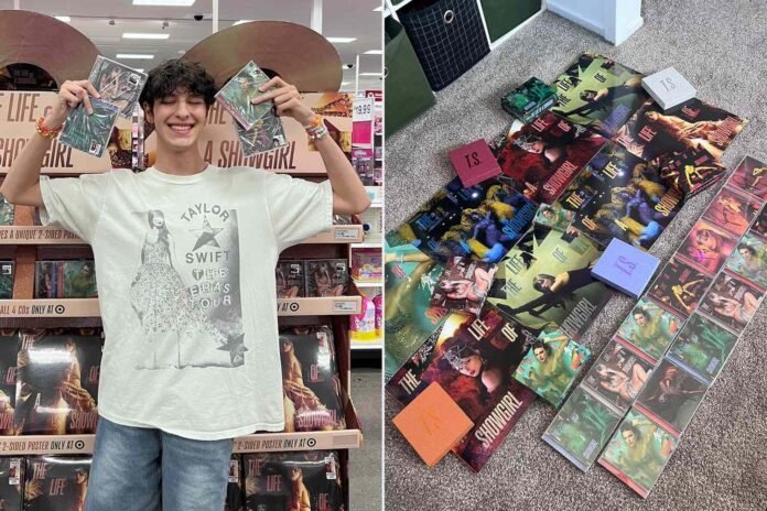Taylor Swift Fan Spent $800 on All 26 'Life of a Showgirl' Variants (Exclusive)
