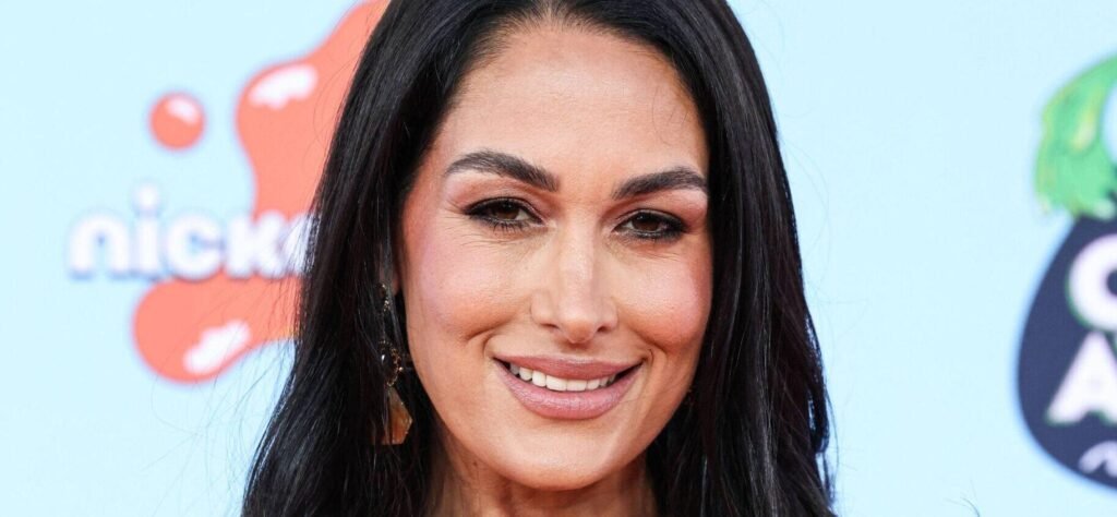 Brie Bella Serves 'Bootylicious' Tropical Goddess Vibes In Green Bikini