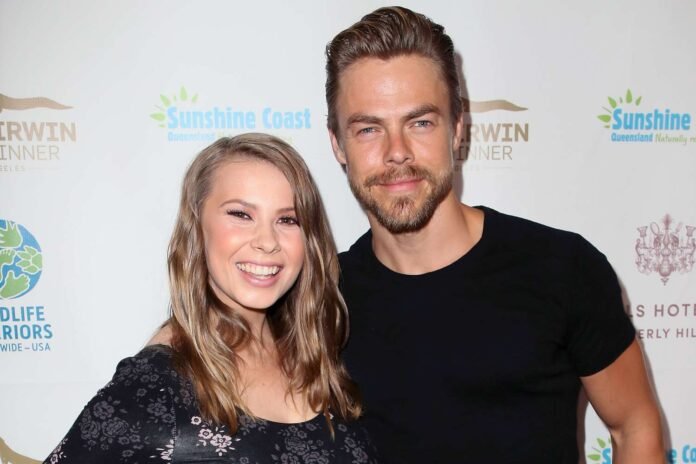 derek-hough-bindi-irwin-102325-b1cdb990b1e44fb38f6d9ae596f1f0e4.jpg Bindi Irwin Says Former 'DWTS' Partner Derek Hough Is Going to Be a 'Wonderful' Dad
