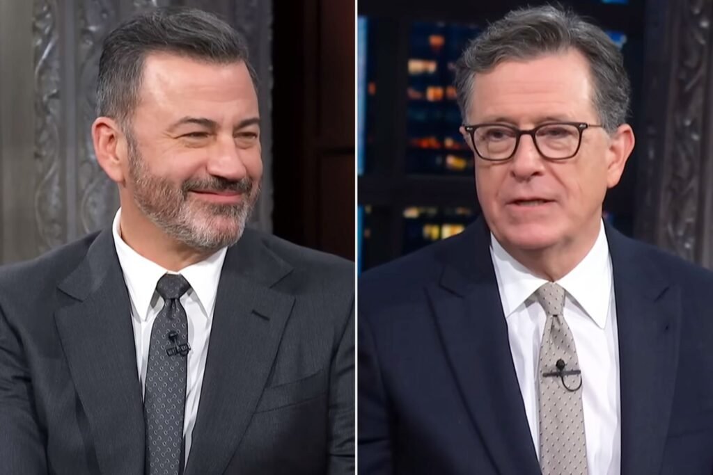Jimmy Kimmel Says Stephen Colbert Writers Asked Him for Jobs