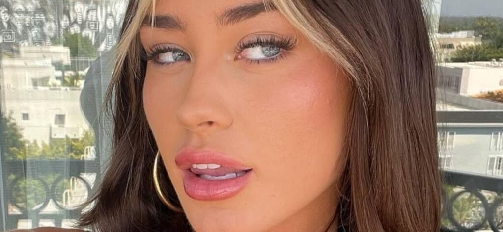 McKinley Richardson Flaunts Her 'Nice Cherries' In Purple Bikini