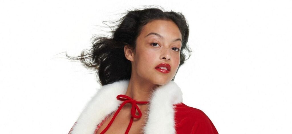 Devyn Garcia Pops In Festive Holiday Lingerie Shoot