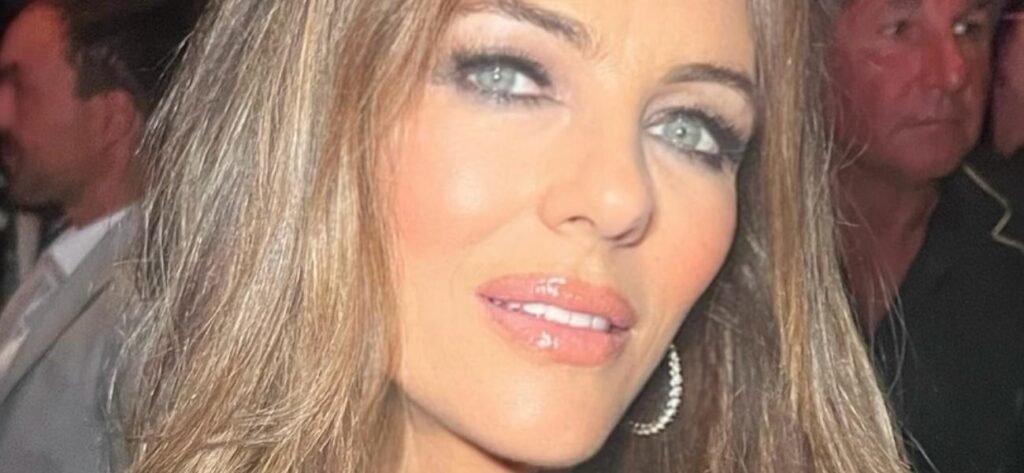 Elizabeth Hurley Sunkissed In Skimpy Bikini Asked If She 'Owns Any Clothes'