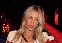 Lily Rowland’s Close to-Bare Sheer Look Units Off Backlash Lily Rowland’s Near-Naked Sheer Look Sets Off Backlash