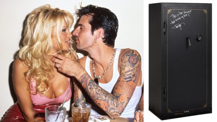 Pam-Tommy-Sex-Tape-Safe.jpg Tommy Lee and Pamela Anderson’s Infamous Sex-Tape Safe Sells at Auction for $2,560