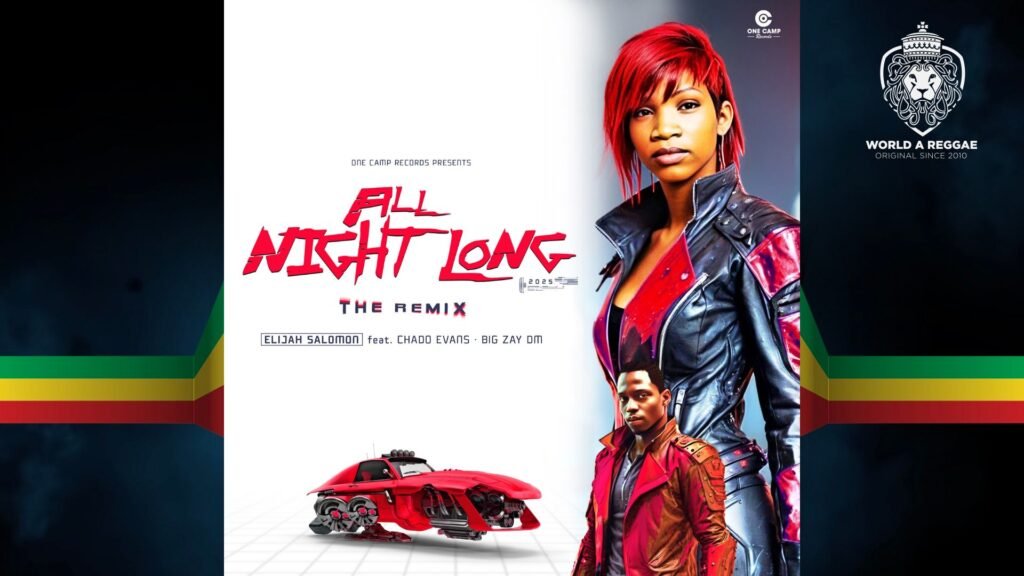 Elijah Salomon feat. Chado Evans & Big Zay DM: ‘All Night Long’ - cover