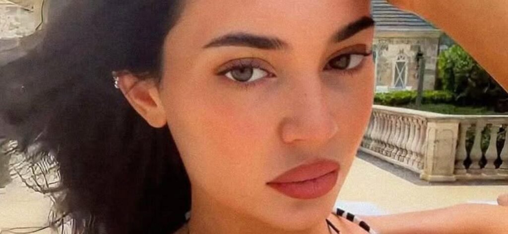 Kylie Jenner Flaunts 'Mommy Milkers' In Tiny Polka Dot Bikini